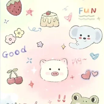 壁纸 | 一期可爱壁纸