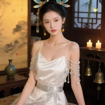 美女壁纸丨古色古香，温婉如玉