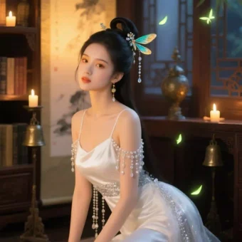 美女壁纸丨古色古香，温婉如玉