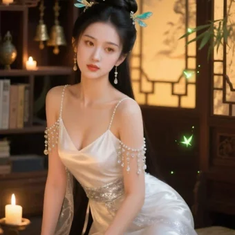 美女壁纸丨古色古香，温婉如玉