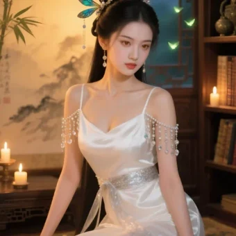 美女壁纸丨古色古香，温婉如玉