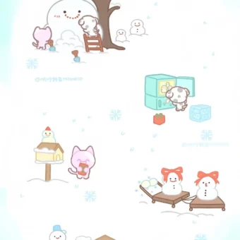 壁纸 | 可爱冬天壁纸套图分享