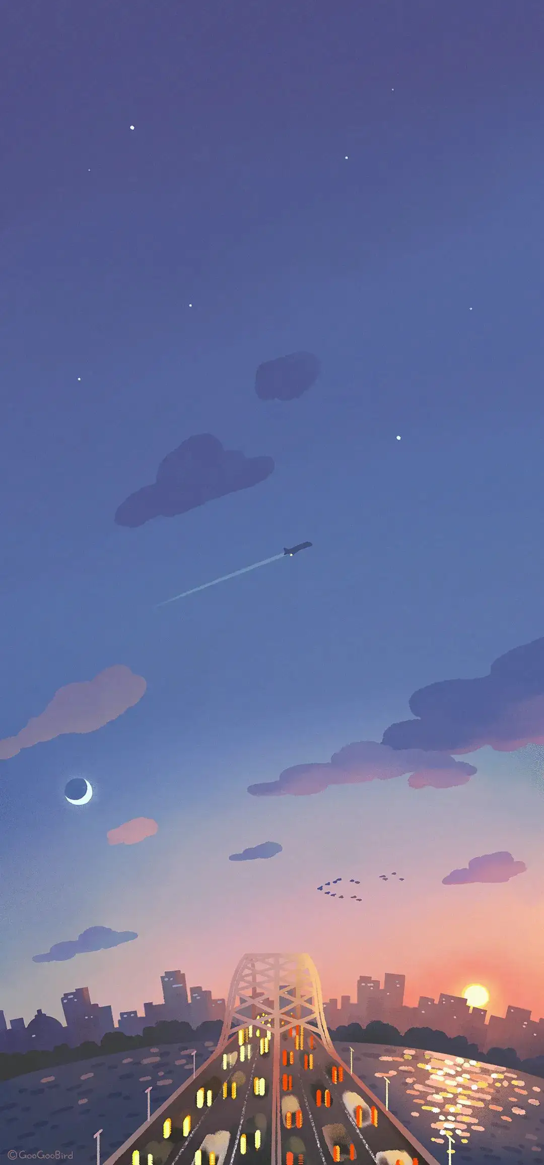 壁纸 | 氛围感插画壁纸