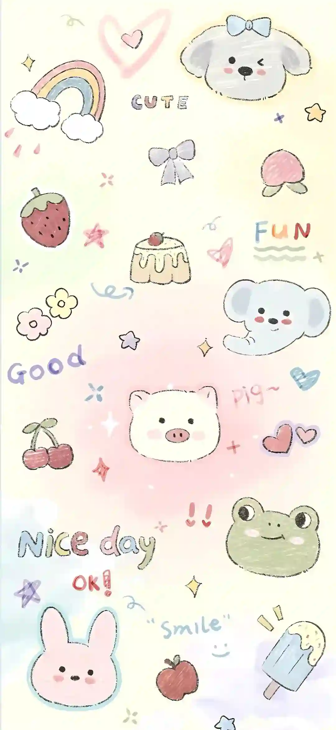 壁纸 | 一期可爱壁纸