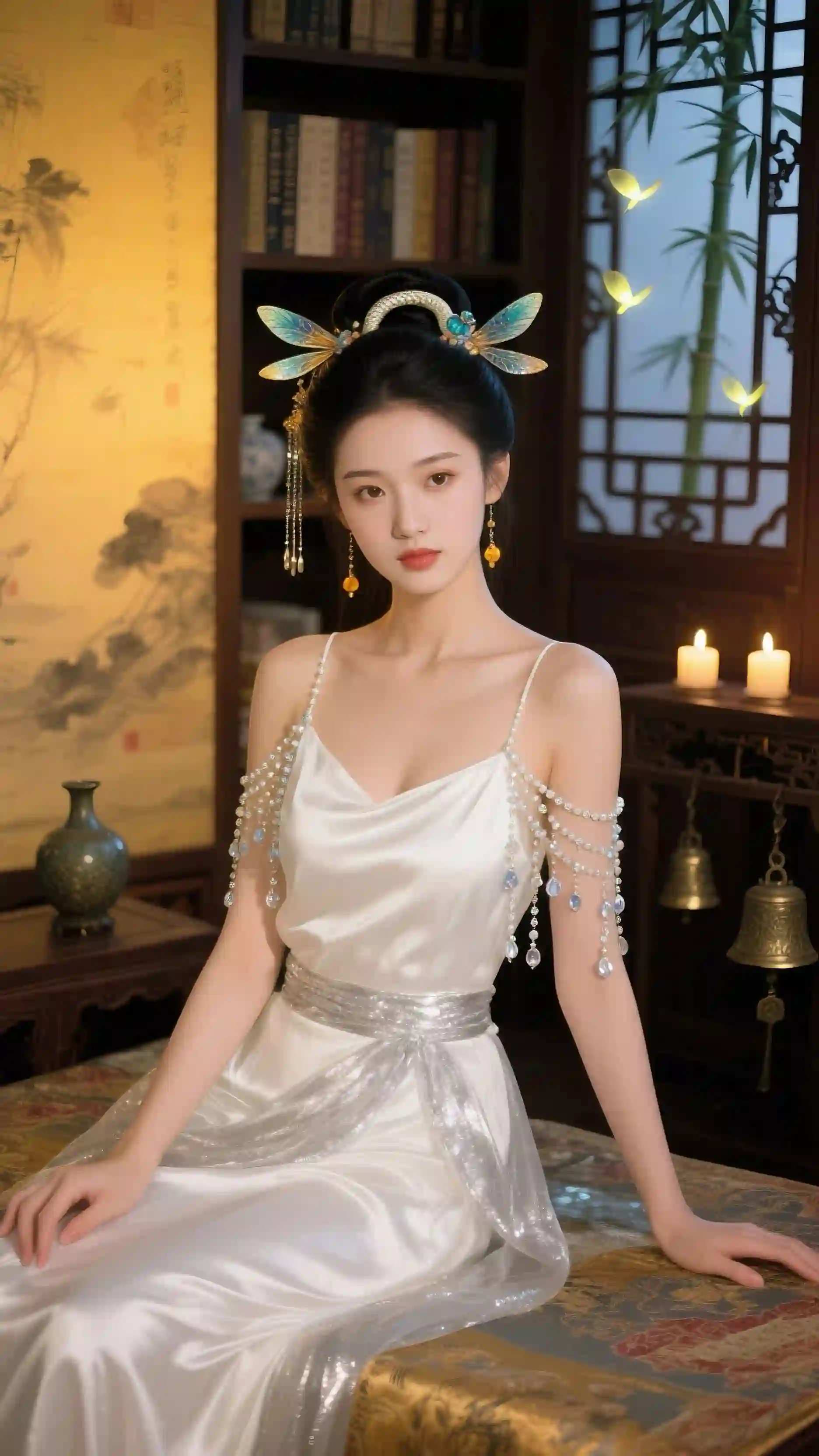 美女壁纸丨古色古香，温婉如玉