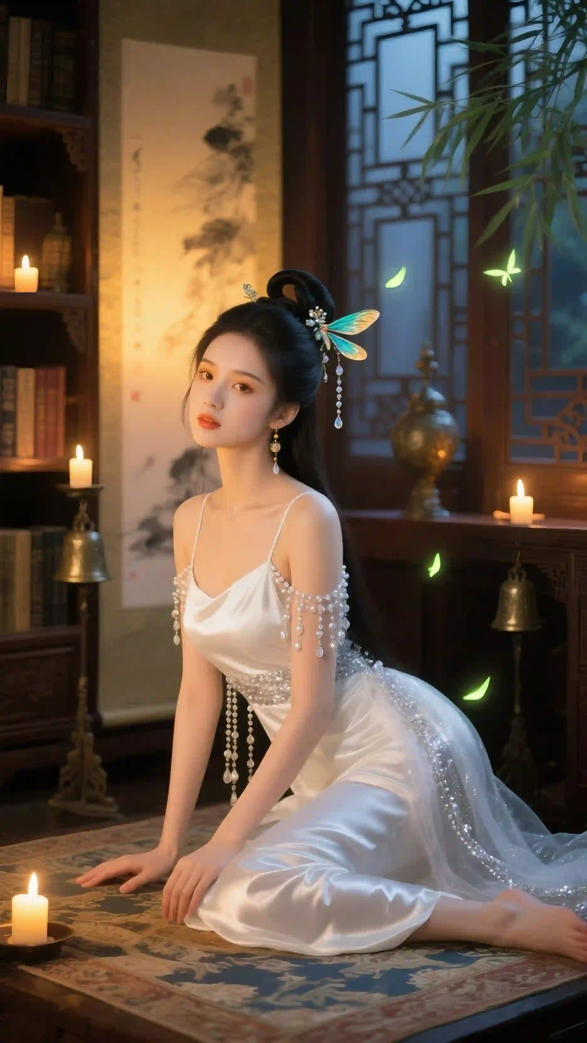 美女壁纸丨古色古香，温婉如玉