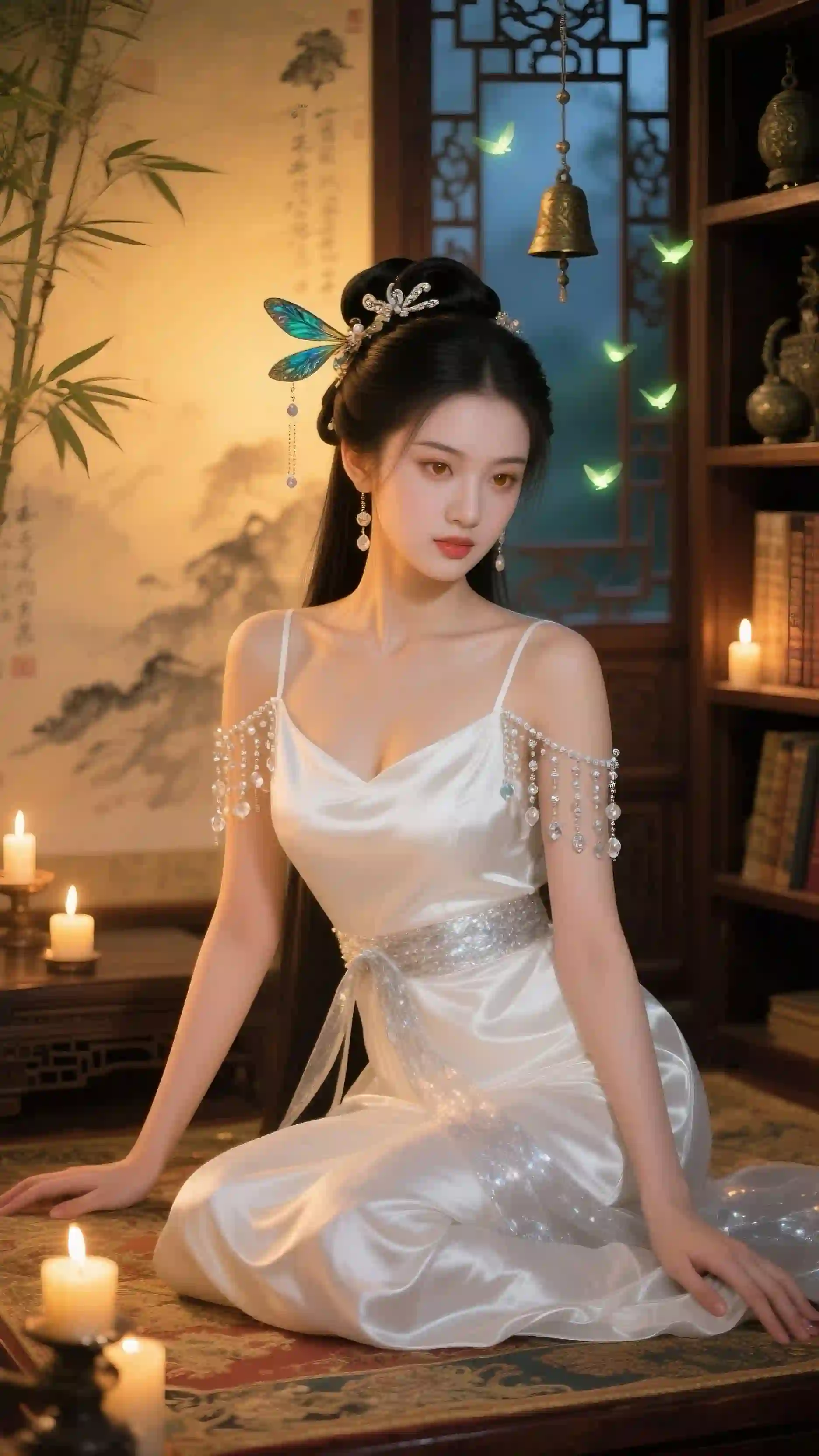 美女壁纸丨古色古香，温婉如玉