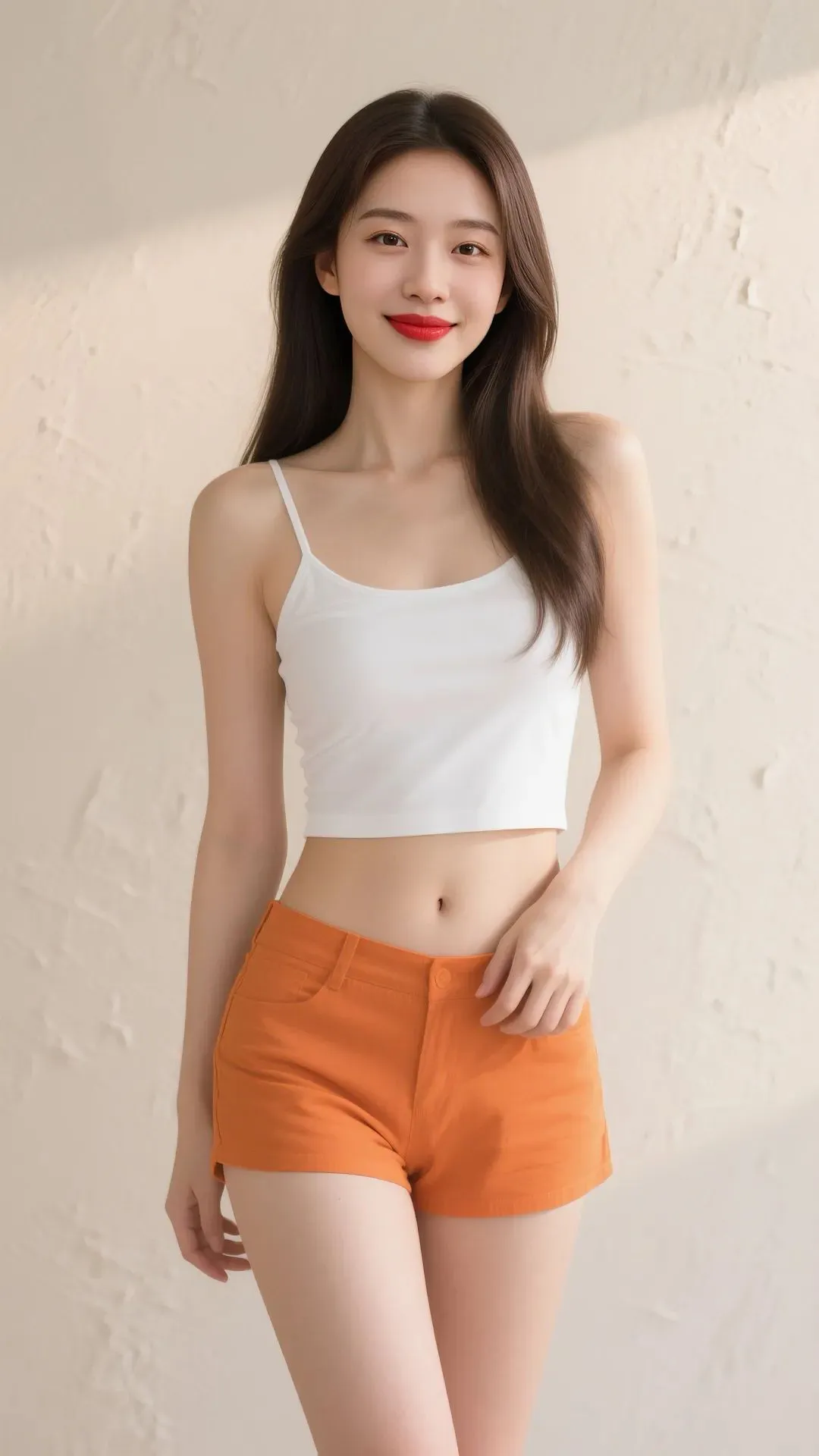 美女壁纸丨清新活力，简约时尚
