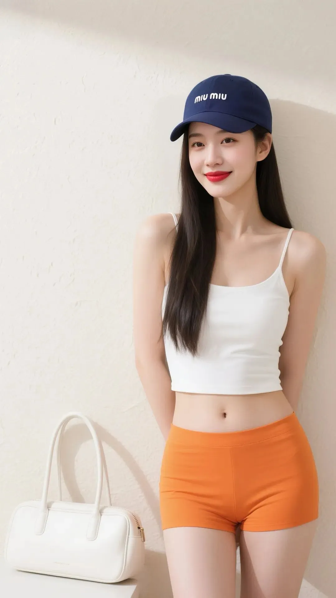 美女壁纸丨清新活力，简约时尚