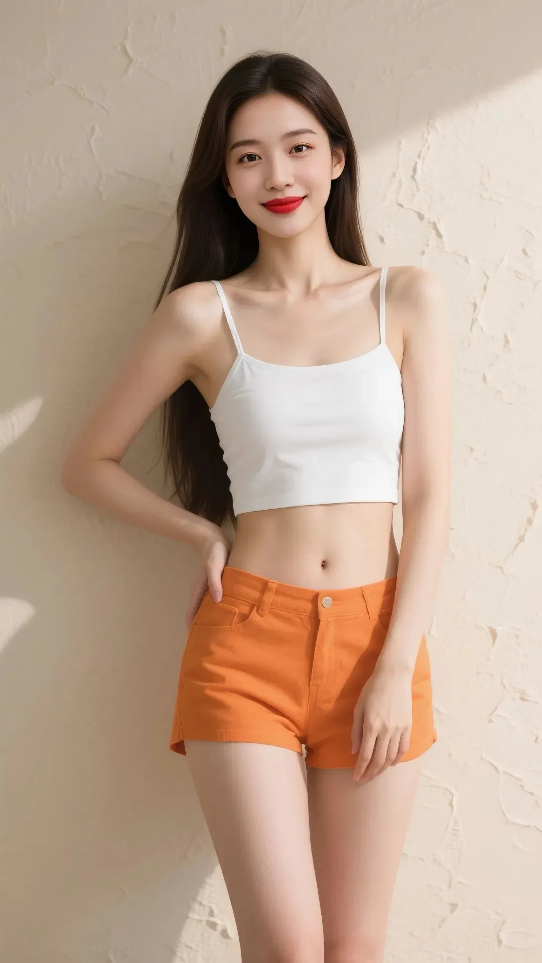美女壁纸丨清新活力，简约时尚
