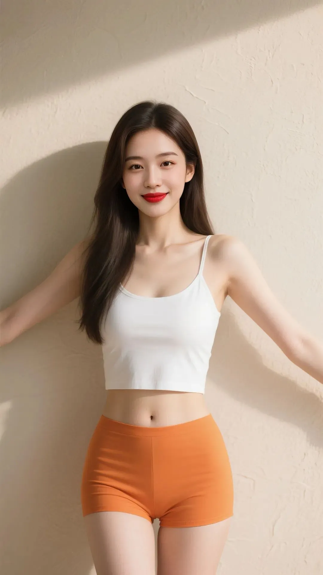 美女壁纸丨清新活力，简约时尚