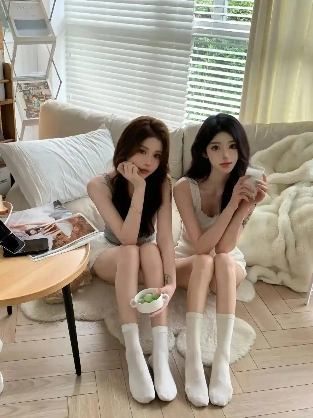 美女写真 | 一半素心以清简，一半寂静许清欢