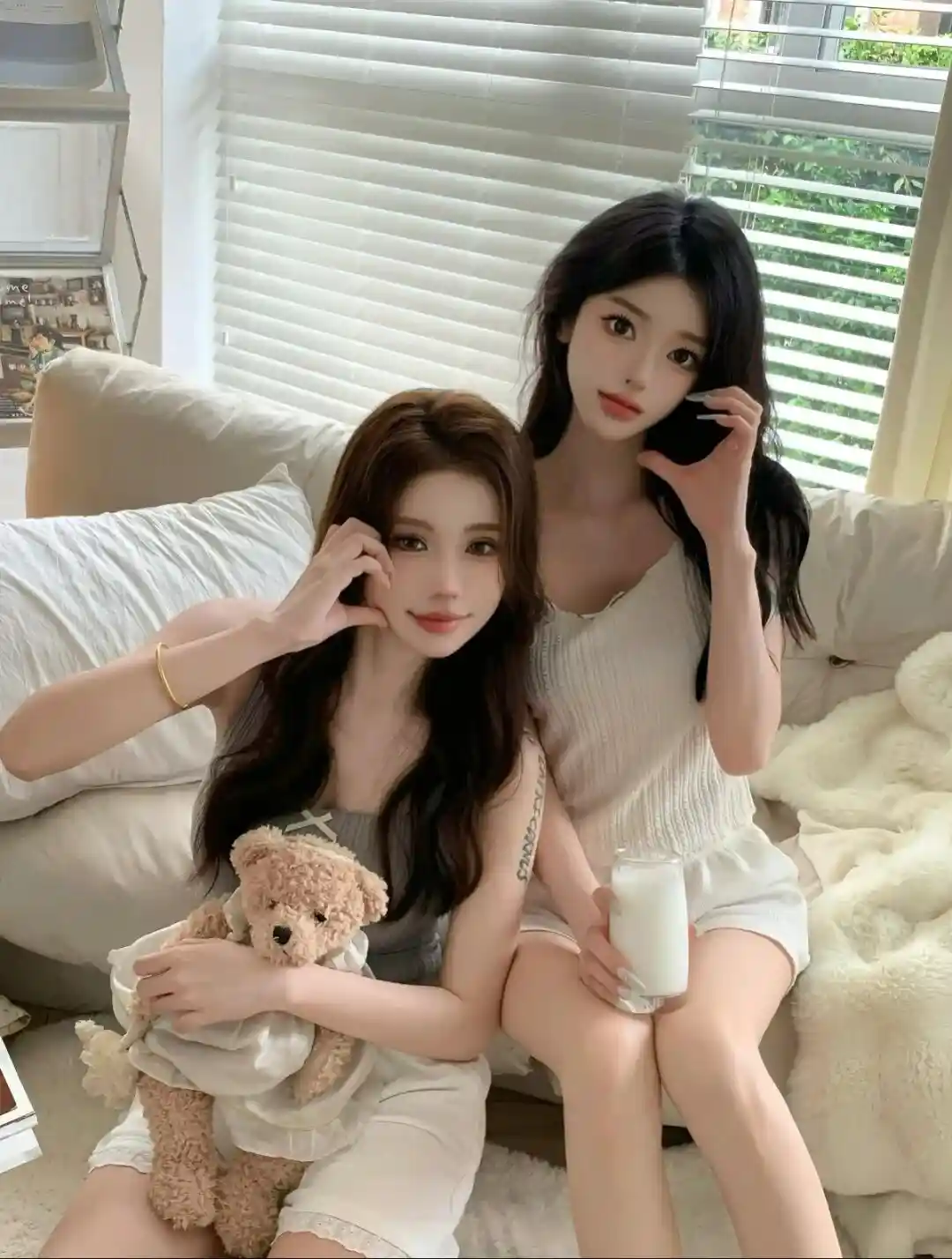 美女写真 | 一半素心以清简，一半寂静许清欢