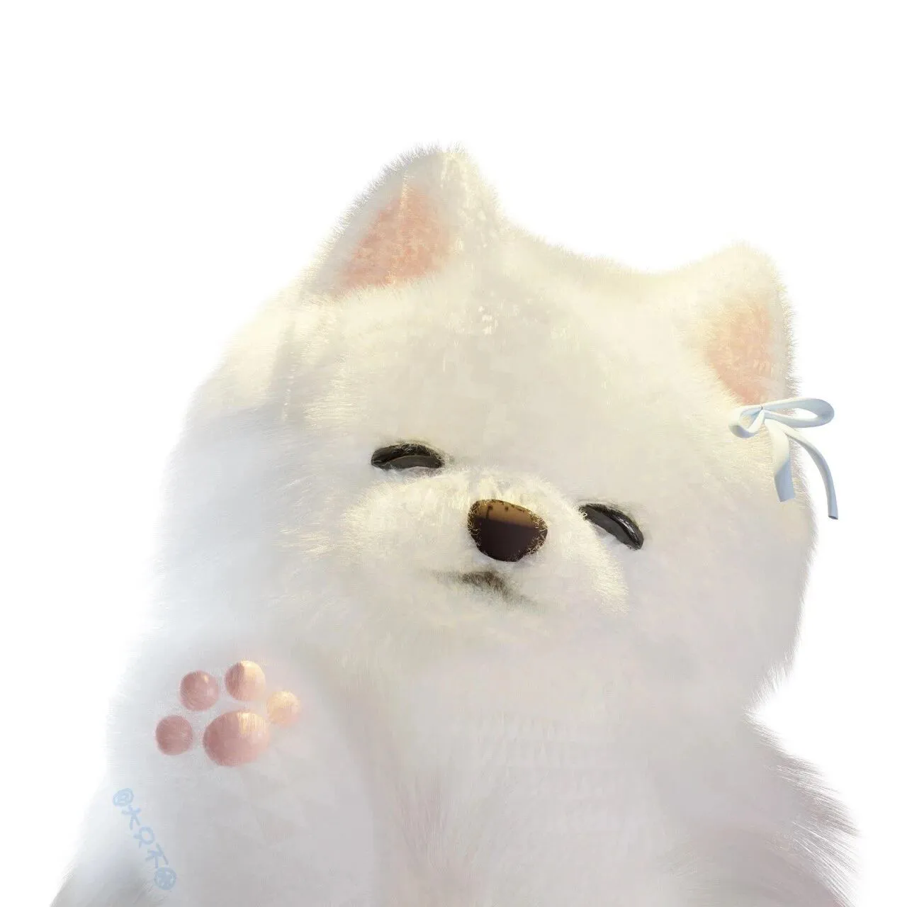 头像 | WeChat3d纯白小头像