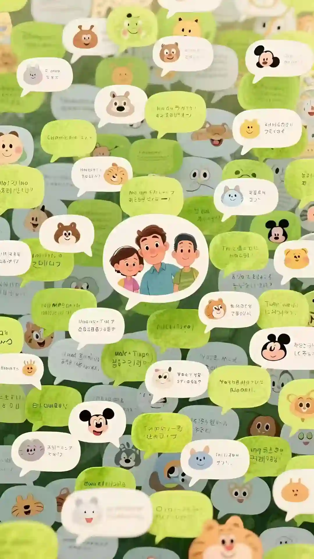 壁纸丨微信防偷窥聊天壁纸