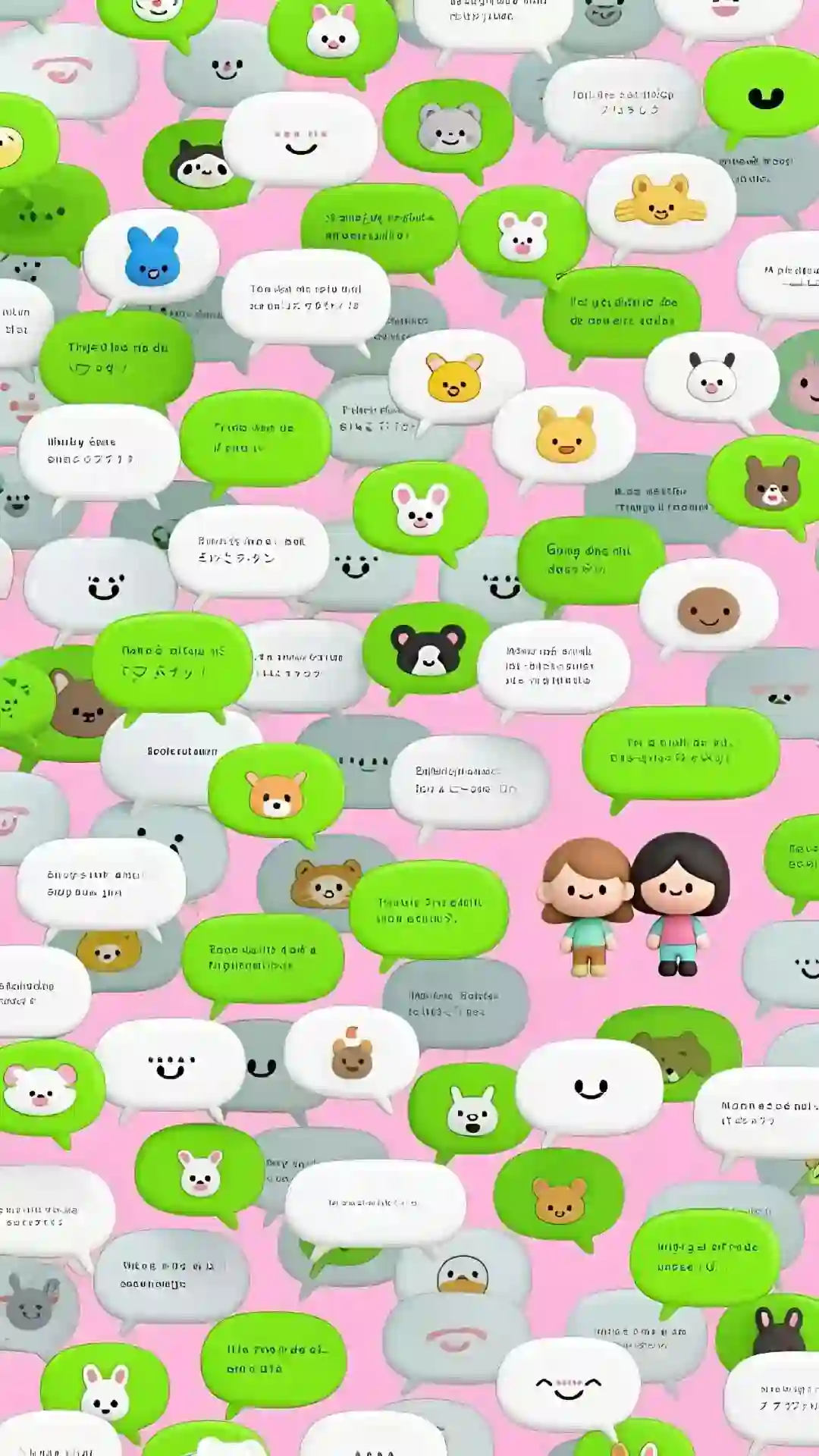 壁纸丨微信防偷窥聊天壁纸