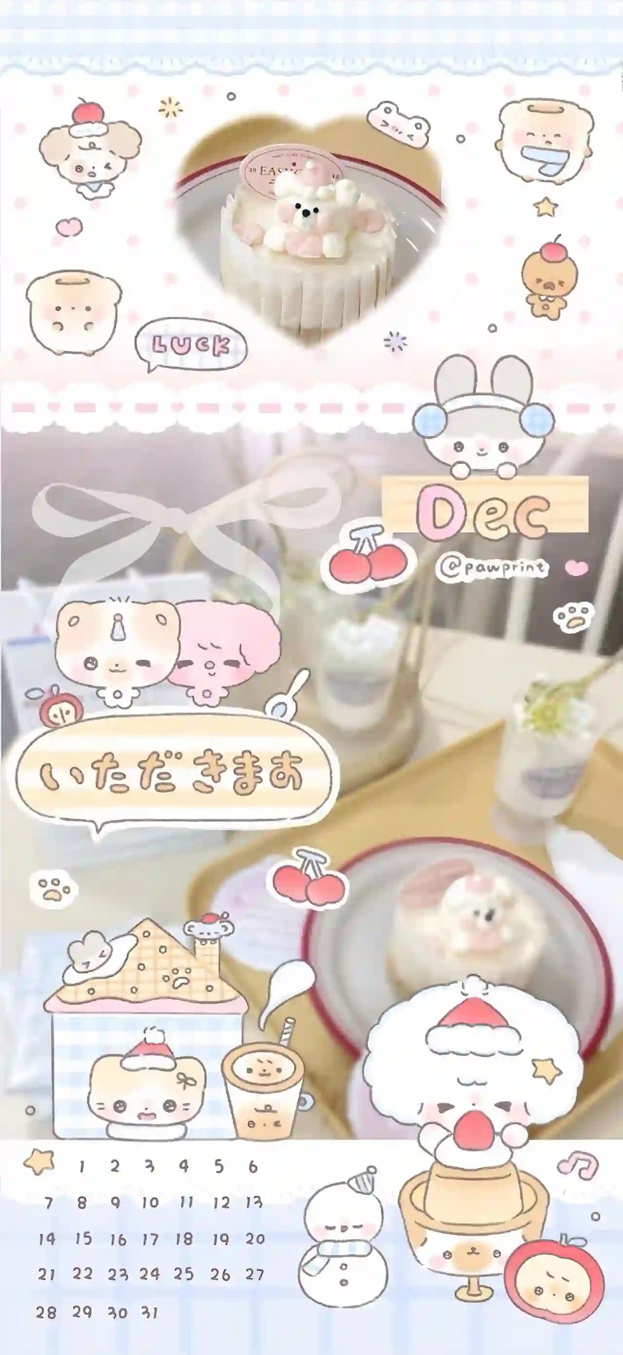 壁纸 | 可爱冬天壁纸套图分享